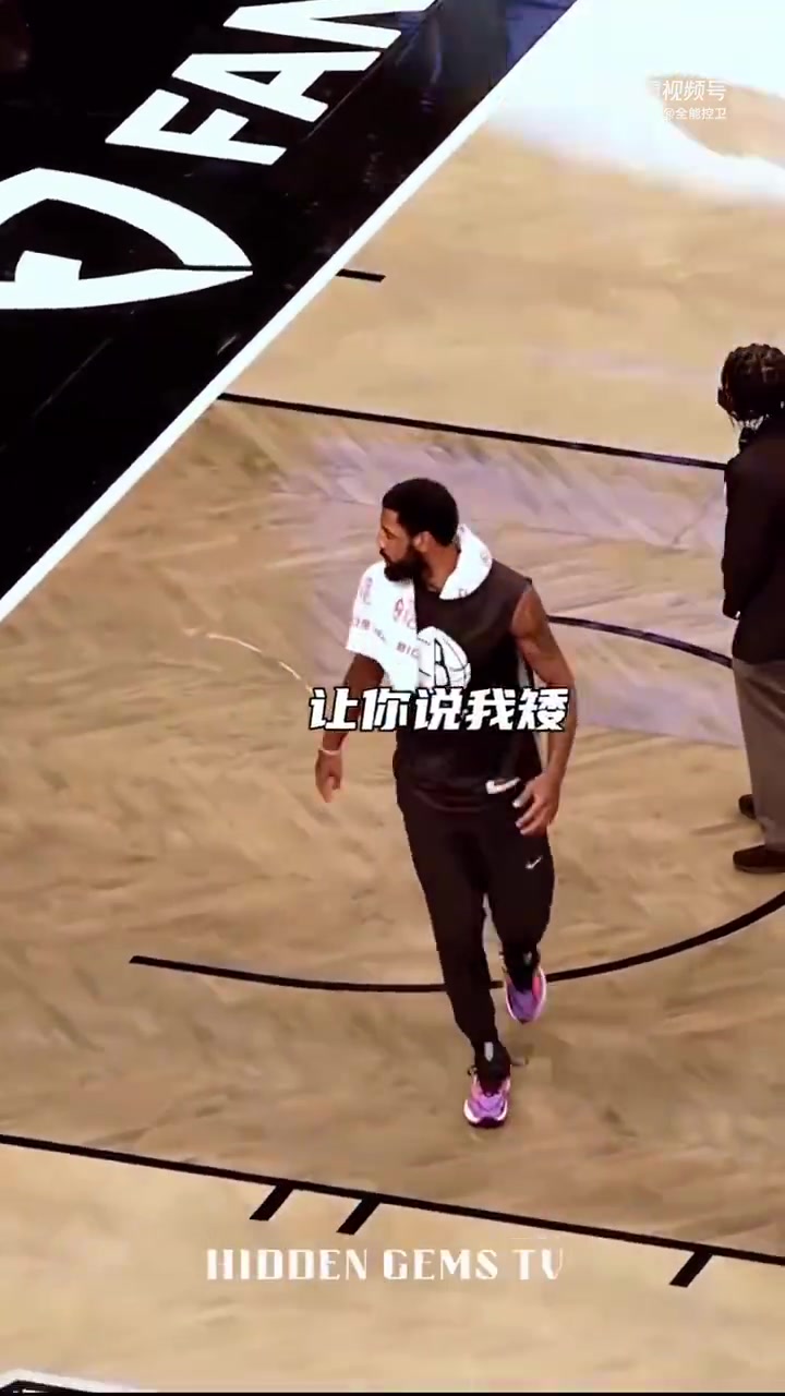 你不對(duì)勁！原來(lái)歐文一心想著要隔扣杜蘭特，并將其撂倒在地